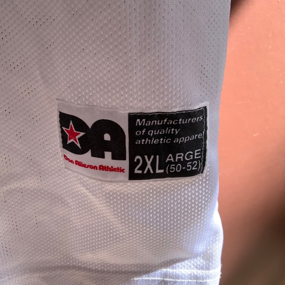 Original Vintage Don Alleson number 7 Raptors Basketball Jersey - Picture 2 of 4